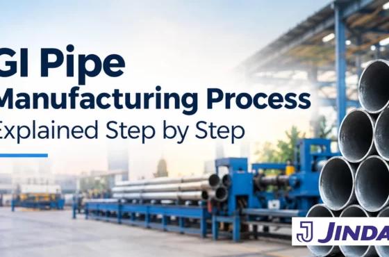GI Pipe Manufacturing Process Explained Step by Step