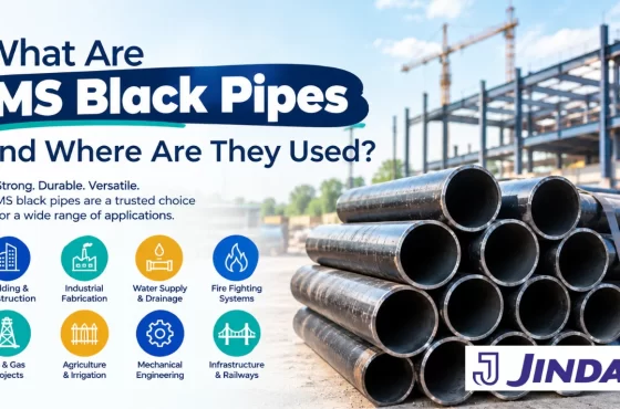 What Are MS Black Pipes and Where Are They Used?
